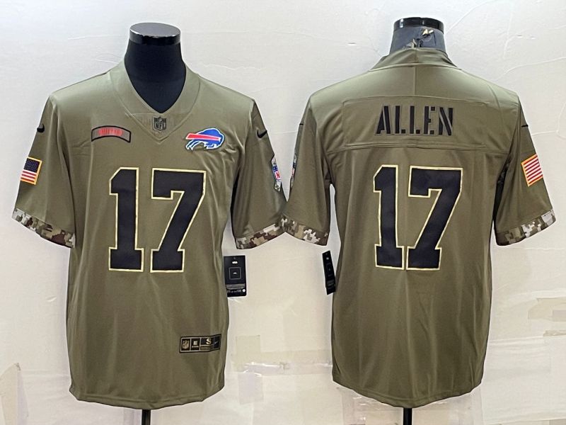 Men Buffalo Bills #17 Allen Green 2022 Vapor Untouchable Limited Nike NFL Jersey